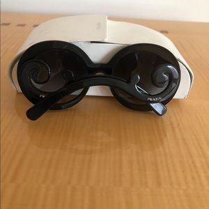 Classic black Prada sunglasses